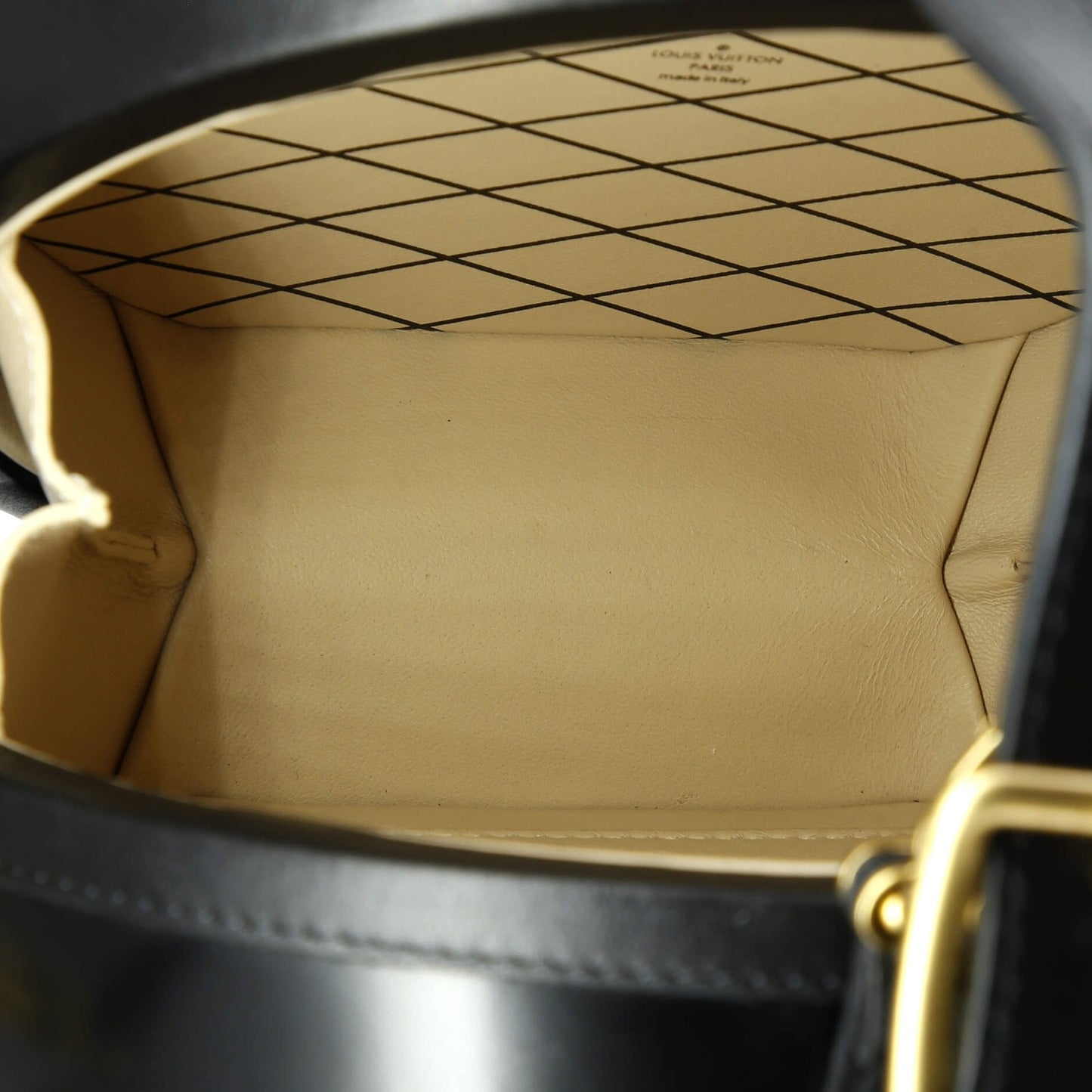 Louis Vuitton Petite Boite Chapeau Bag Anachro Bleu Printed Calfskin