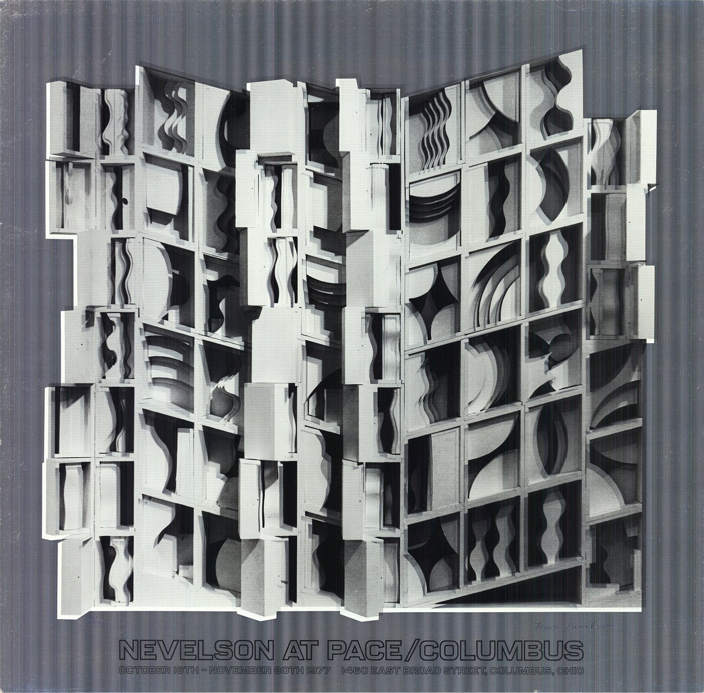 Louise Nevelson Lunar Silence: The Silver
