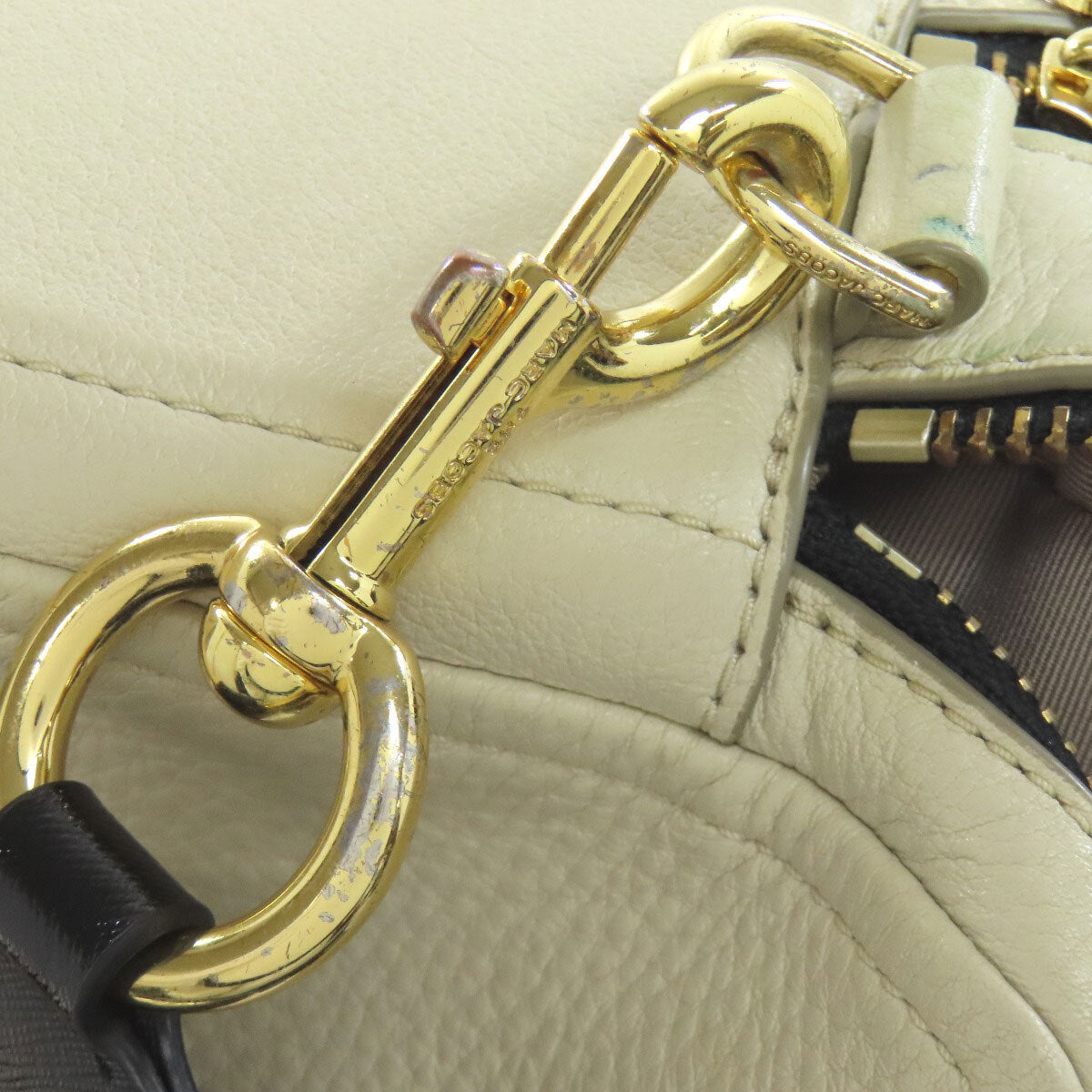 MARC JACOBS Shoulder Bag Double J Leather