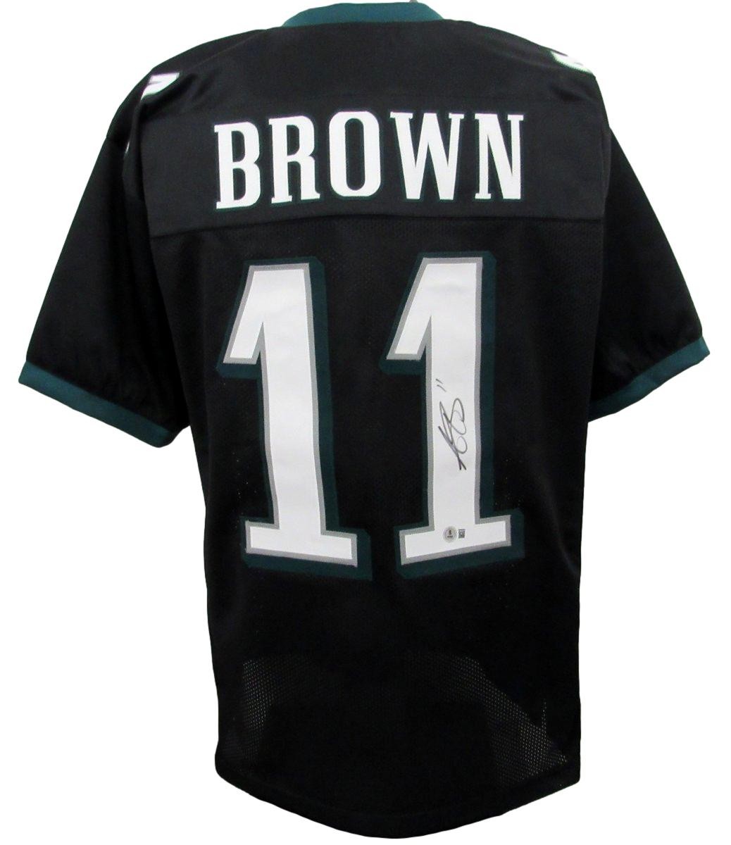 A.J. Brown Signed/Auto Eagles Black Custom