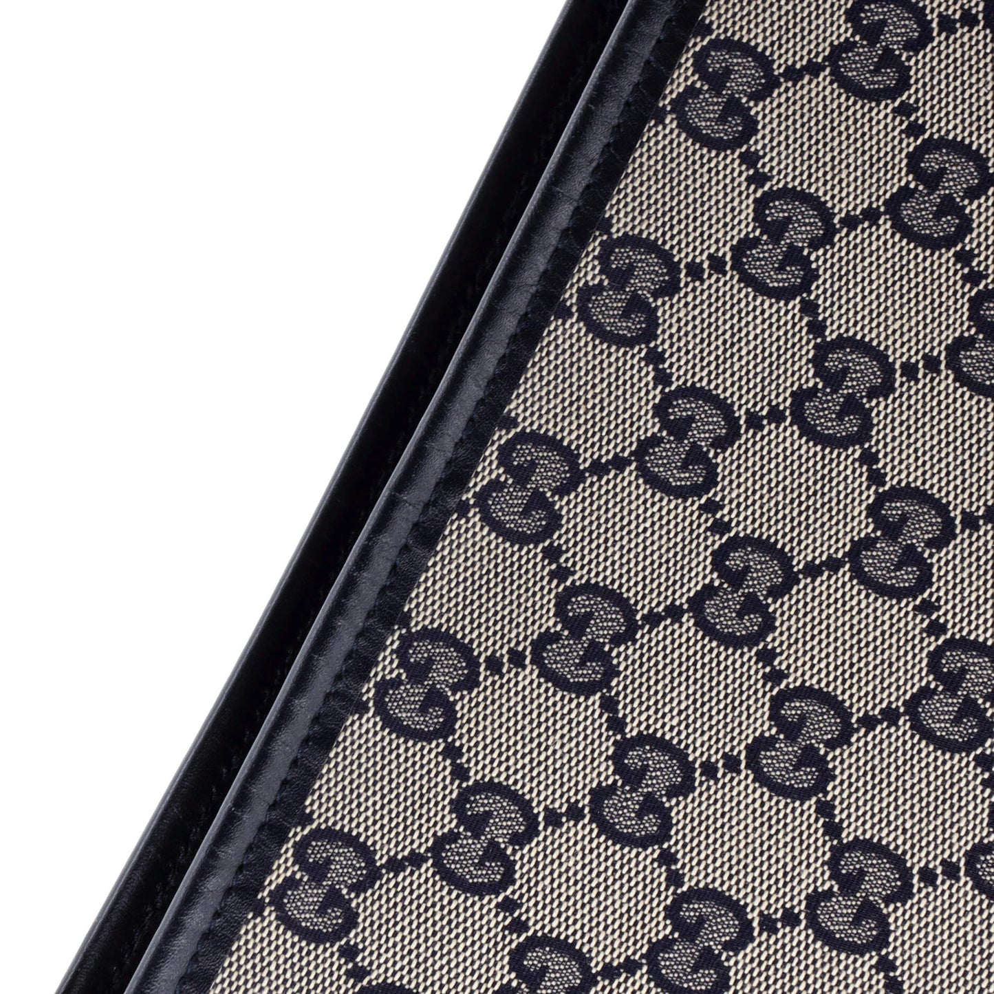 Gucci Front Pocket Web Messenger Gg Canvas Small