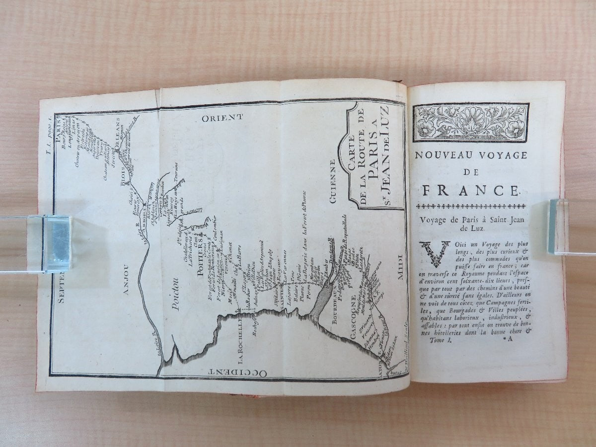 Piganiol De La Force Nouveau Voyage De France 1740 2 Vols Maps Powerscourt