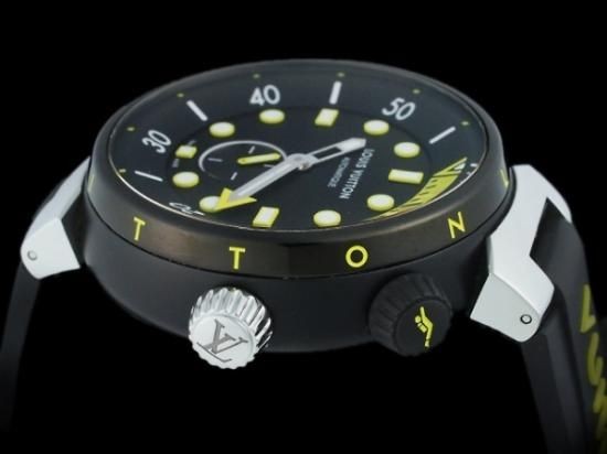 Louis Vuitton Tambour Street Diver Neon Black