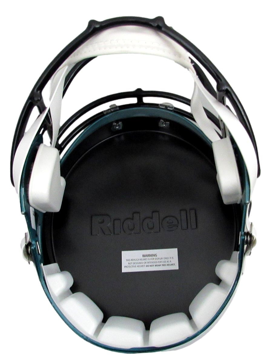 Siriani/Big Dom/Roseman Signed Full Size Replica Sb Lix Champs Helmet Eagles Bas