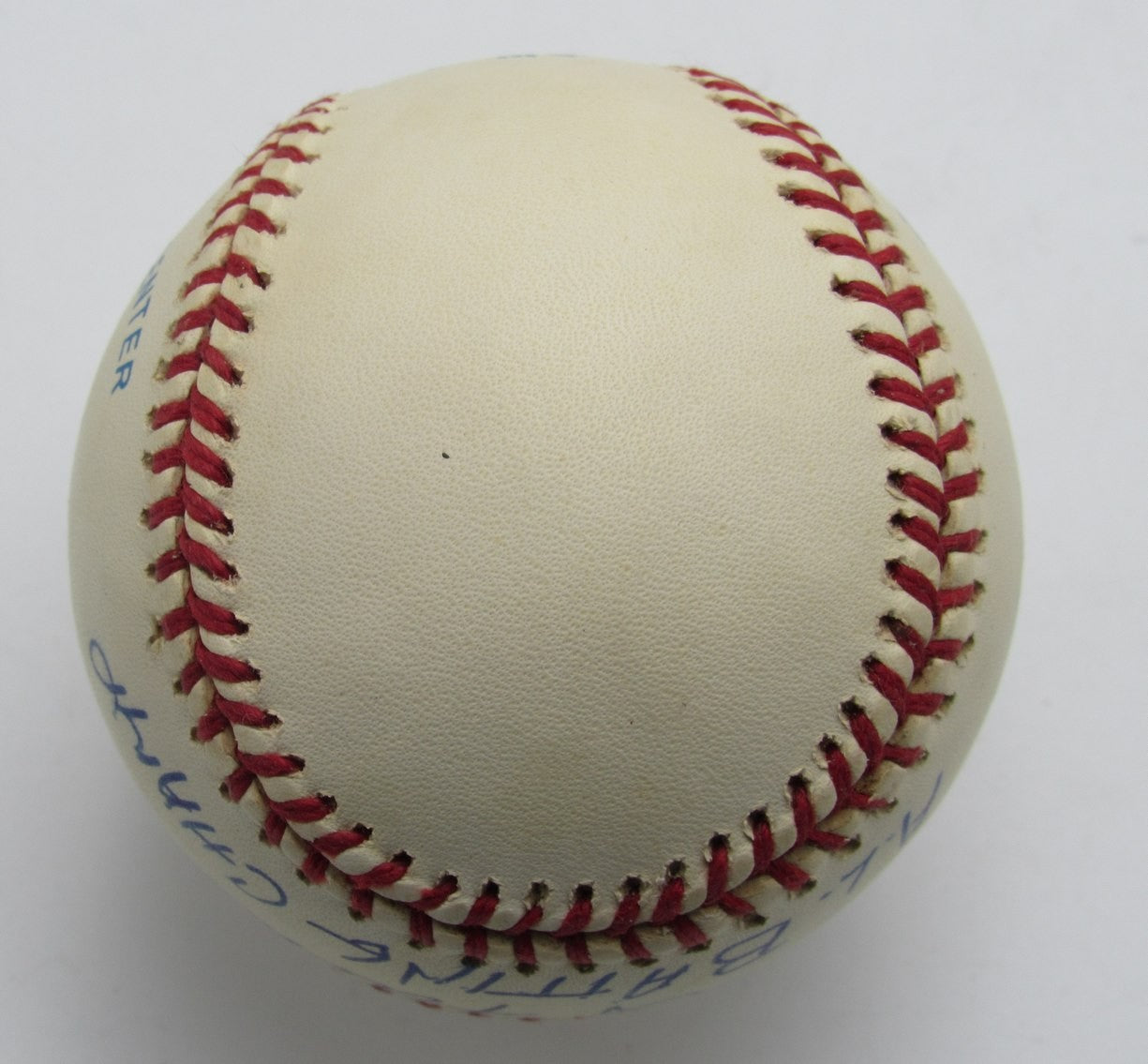 Ferris Fain Signed/Inscribed Oal Baseball Chicago White Sox 196326