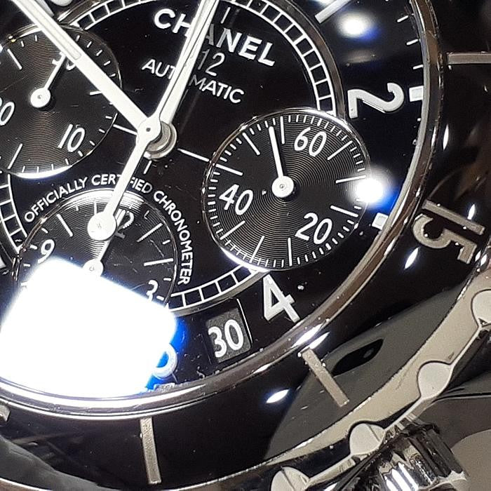 Chanel J12 Chronograph Black Sera Mick Repair
