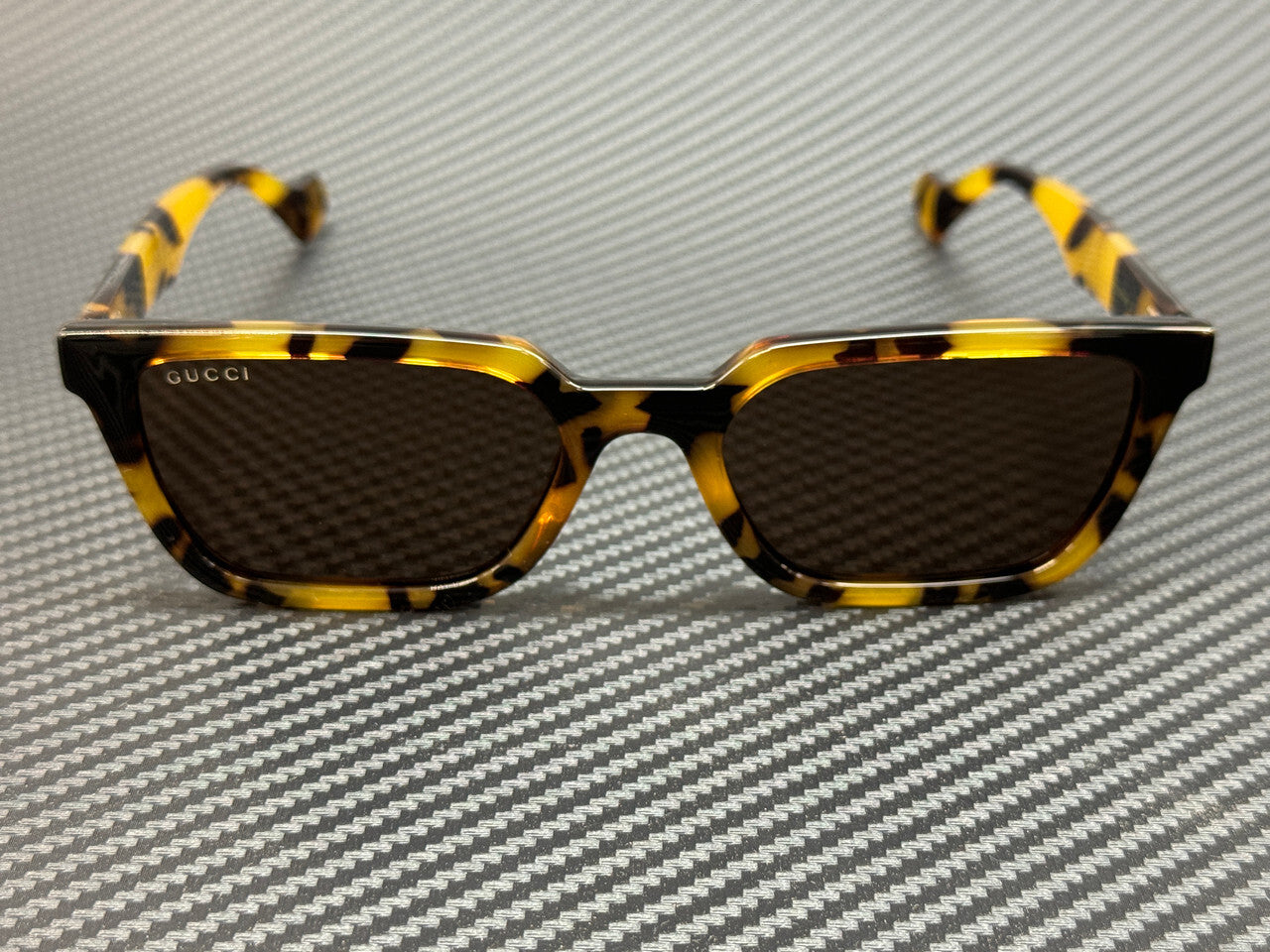 Gucci Gg1539S 005 Yellow Havana Brown Men'S