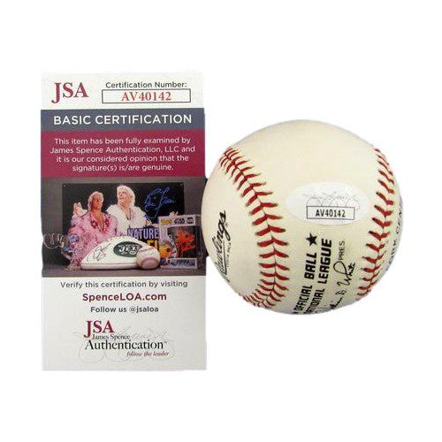 Walt "Moose" Moryn Signed/Autographed Onl Baseball Chicago Cubs Jsa 188452