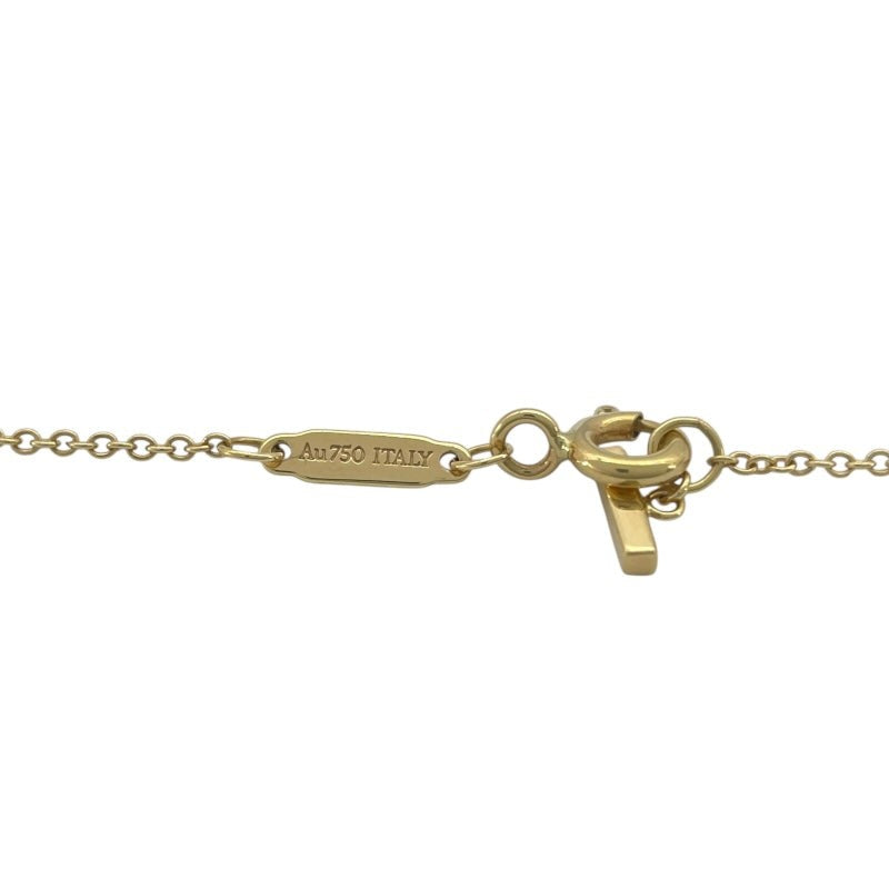 Tiffany & Co. T Smile Necklace Small K18Yg