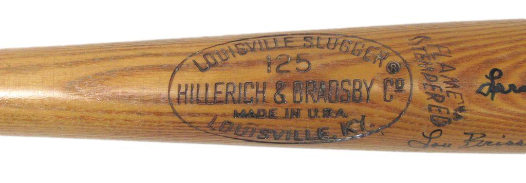Philadelphia Athletics 1940S Multi-Signed 34" Vintage Wood Baseball Bat 170719