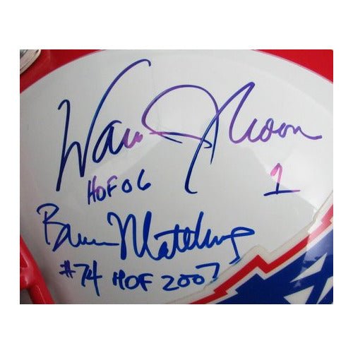 Houston Oilers Signed By 8 Hofers Full Size Pro