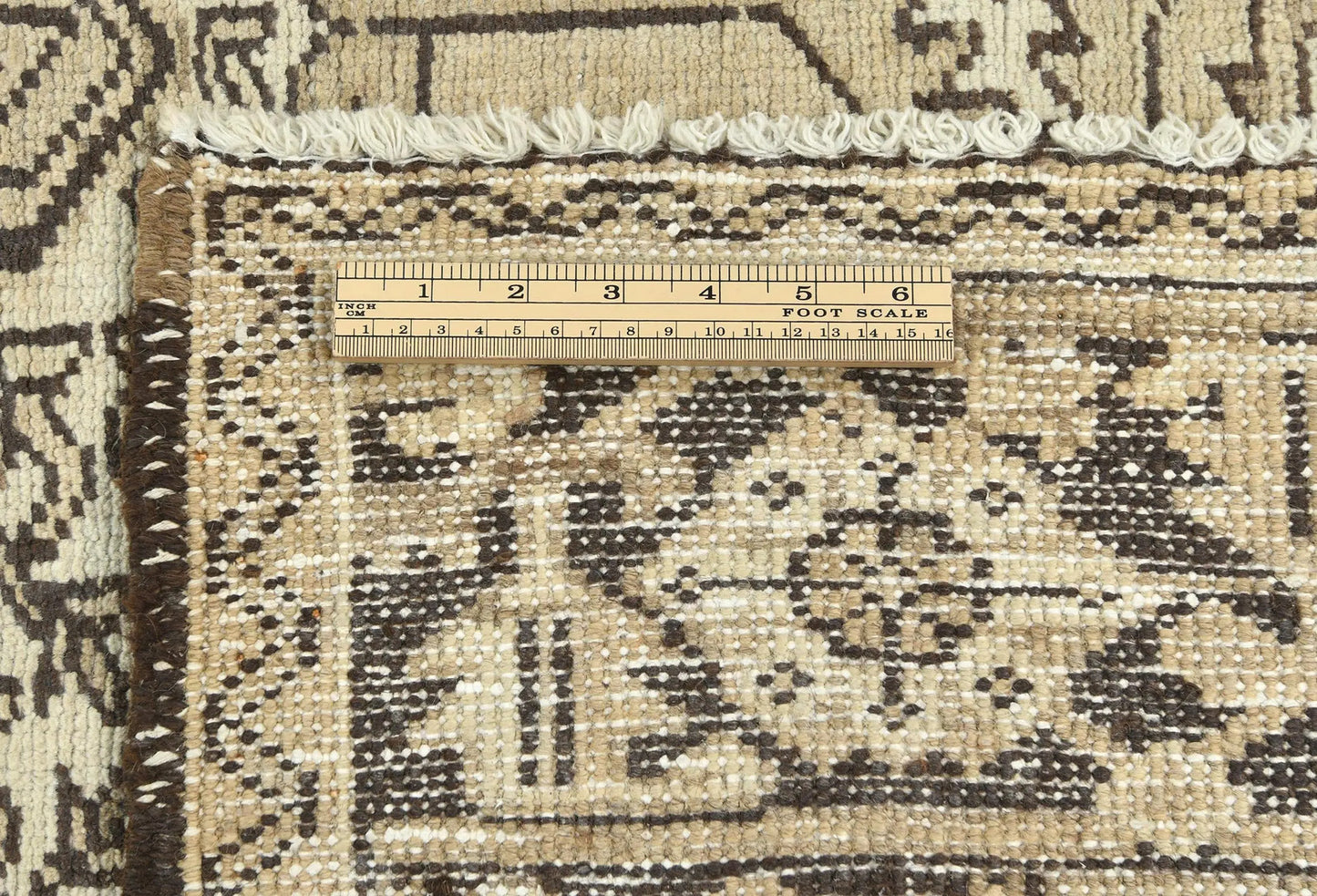 Distressed Vintage Oriental Rug 7X10 Ft Muted