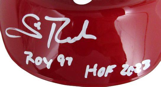 Scott Rolen Hof Signed/Inscr Rawlings Batting