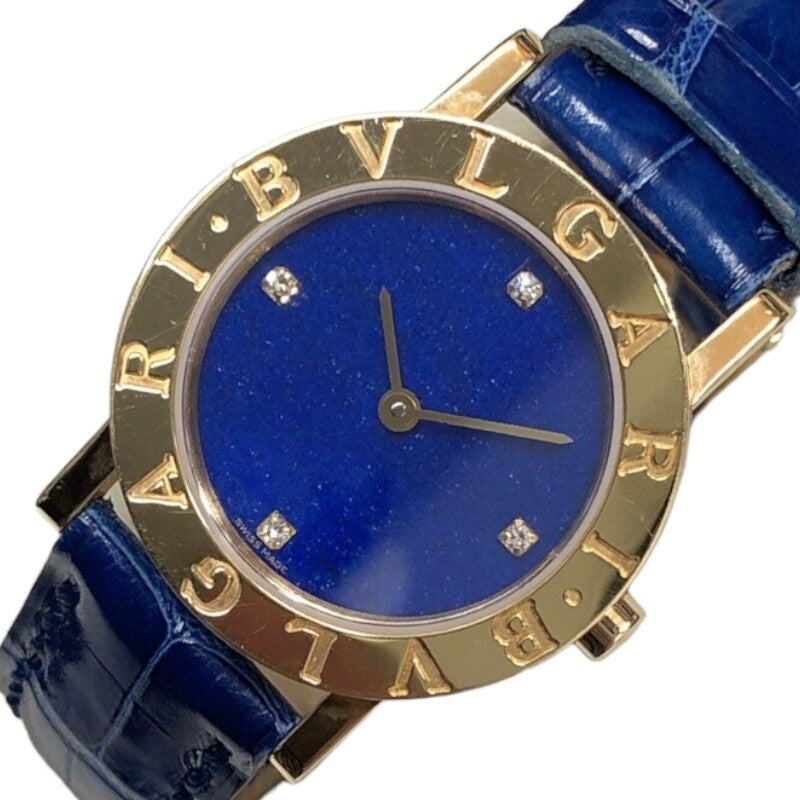 Bvlgari Bulgari Bvlgari Lapis Lazuli Dial Bb26Dgl K18Yg Watch Women