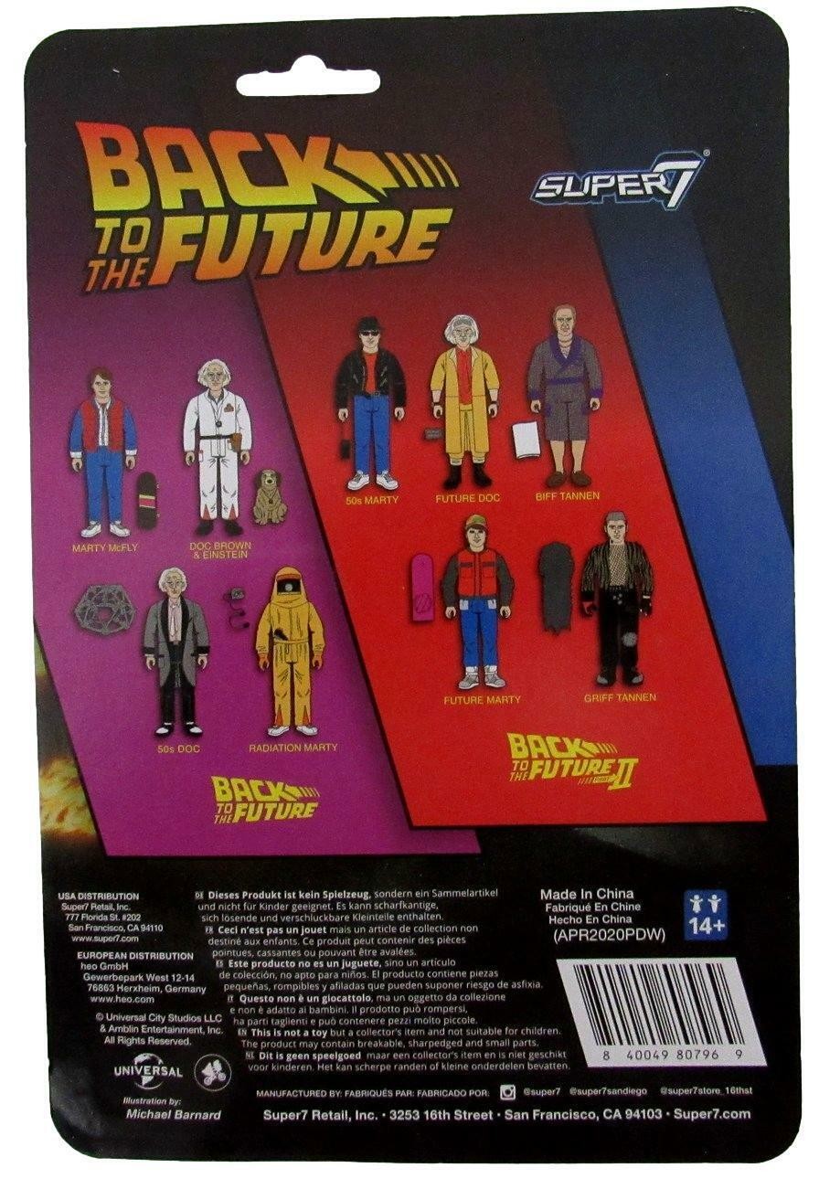 Christopher Lloyd Signed/Auto Back To The Future Reaction Figure Jsa 160067