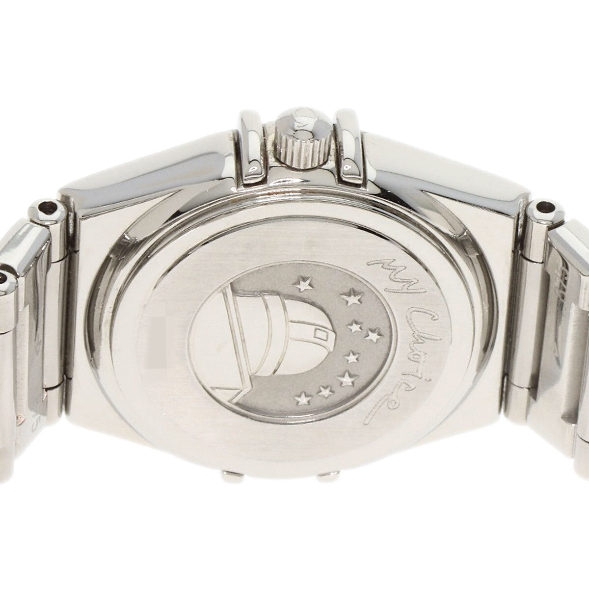 Omega Constellation Mini My Choice 4P 12P Diamond Watches 1566.66 Stainless ...