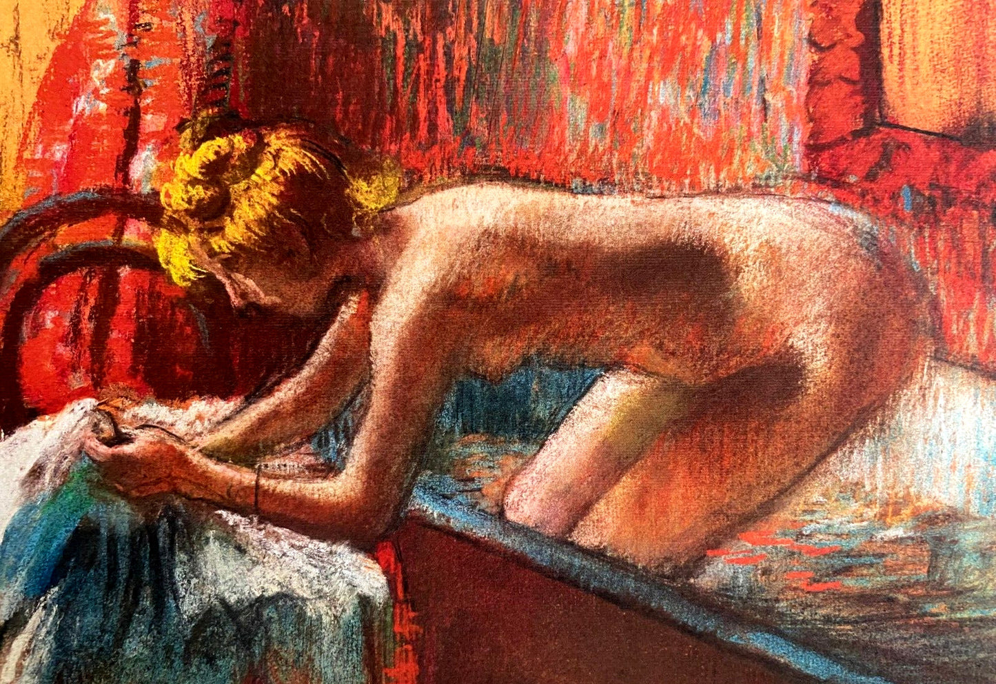 Edgar Degas Lithograph Mourlot Coa 1943 Signed