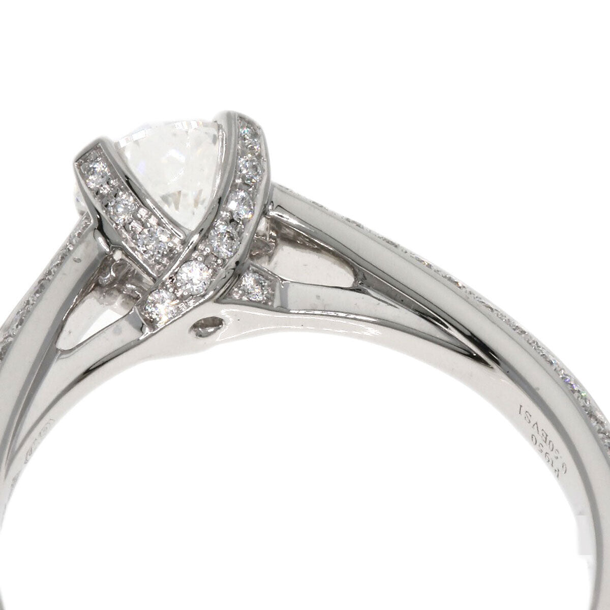 Graff Ring Legacy Round Diamond E-Vs1-Vg-F