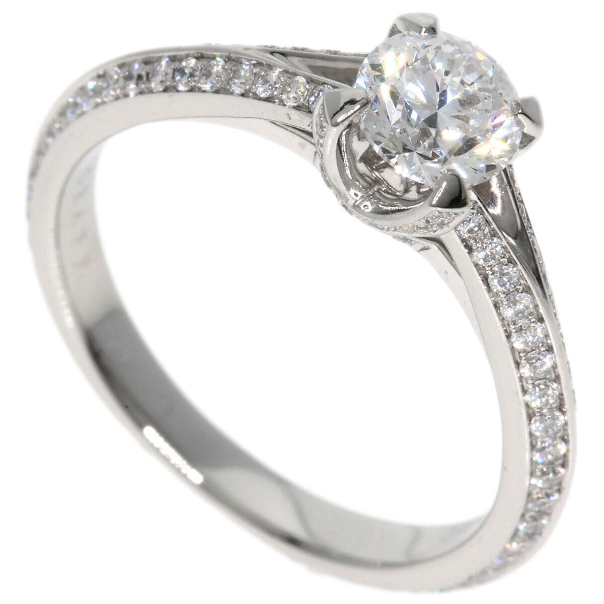 Graff Ring Legacy Round Diamond E-Vs1-Vg-F