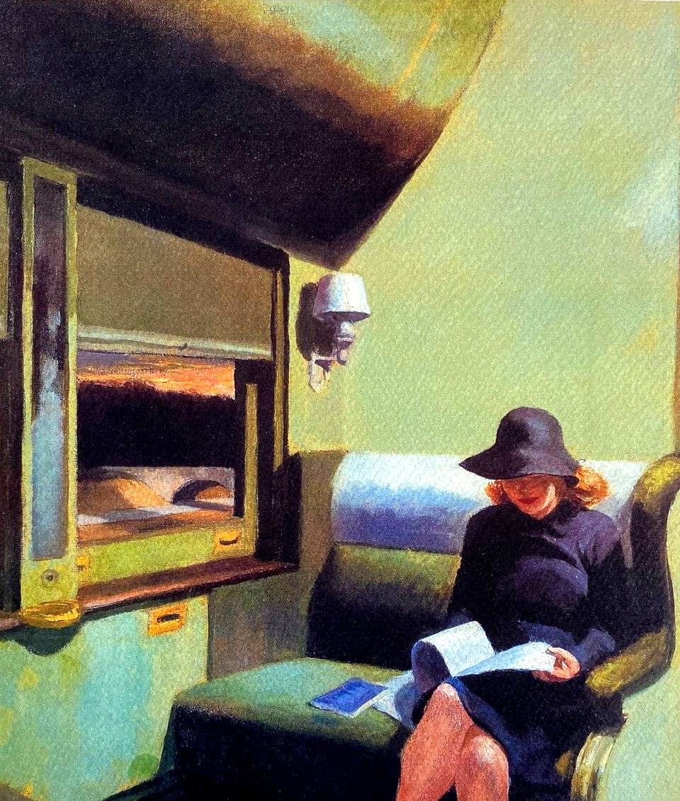 Edward Hopper Lithograph Coa - Original