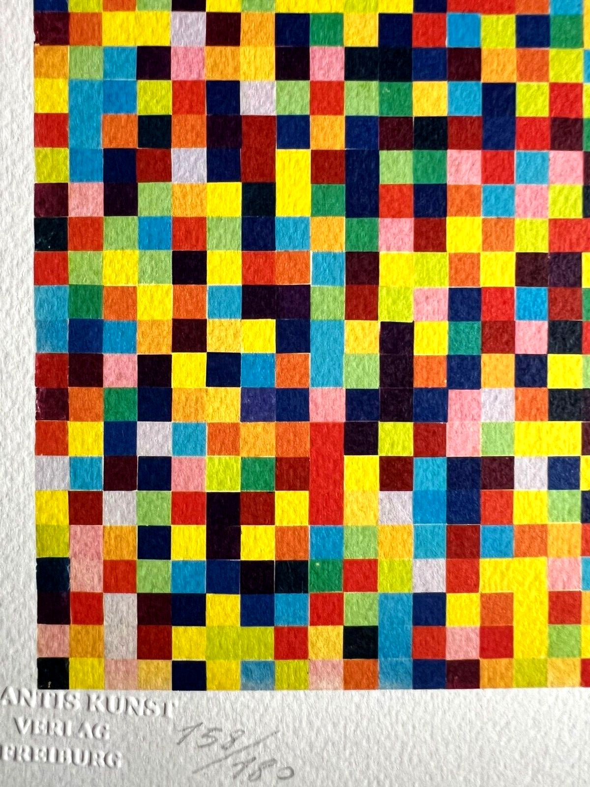 Ellsworth Kelly Lithograph Coa Signed Op Numbered