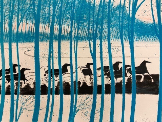Andre Brasilier Signed Original Lithograph Le