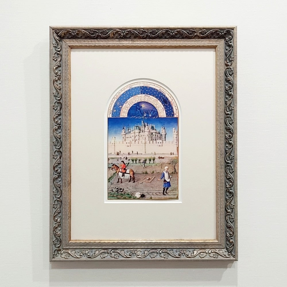 Limbourg Brothers Jean Colombe Trs Riches Heures Du Duc De Berry October