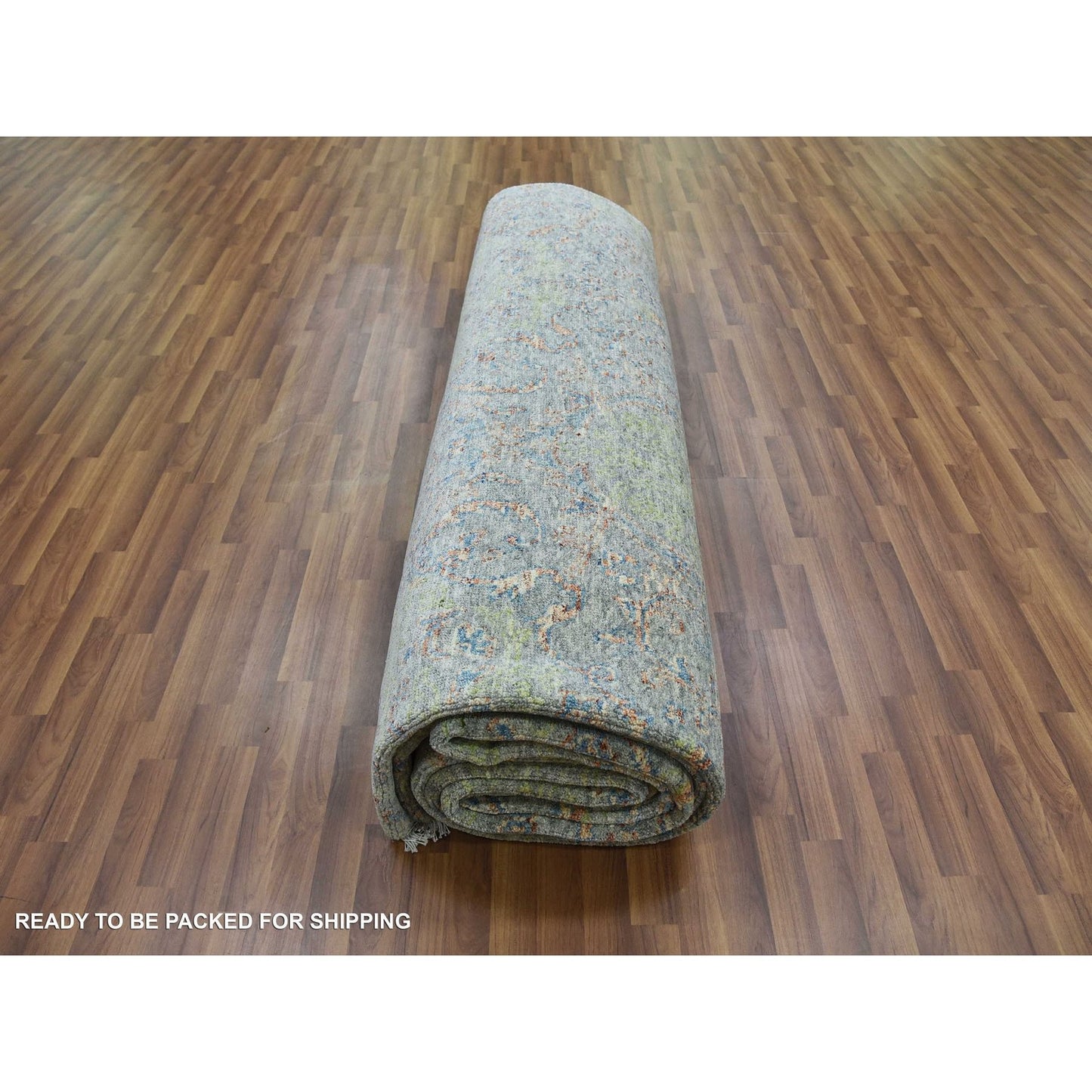 12'X18' Oversize Hand Knotted Soft Wool Oriental Rug