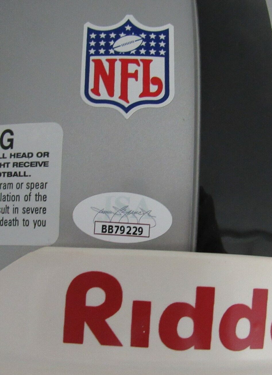 George Blanda Hof Signed Raiders Full Size