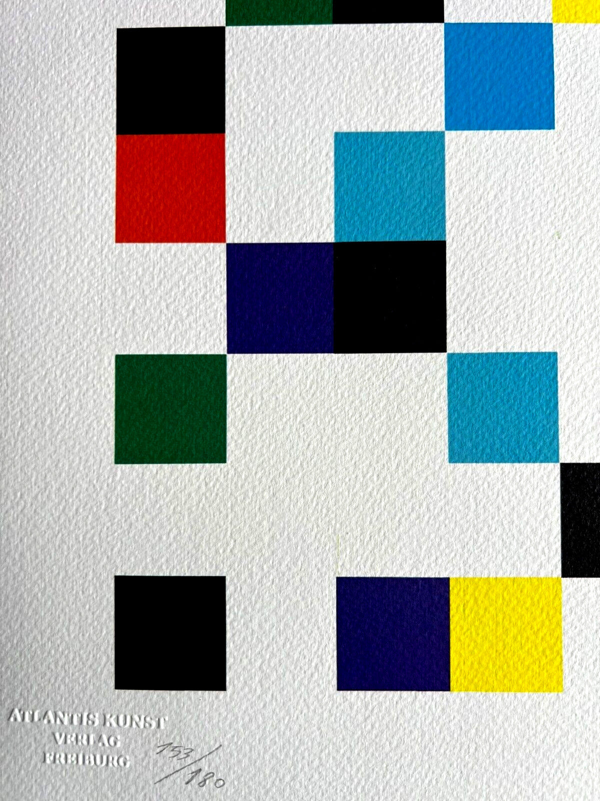 Ellsworth Kelly Lithograph Coa Signed Op Numbered