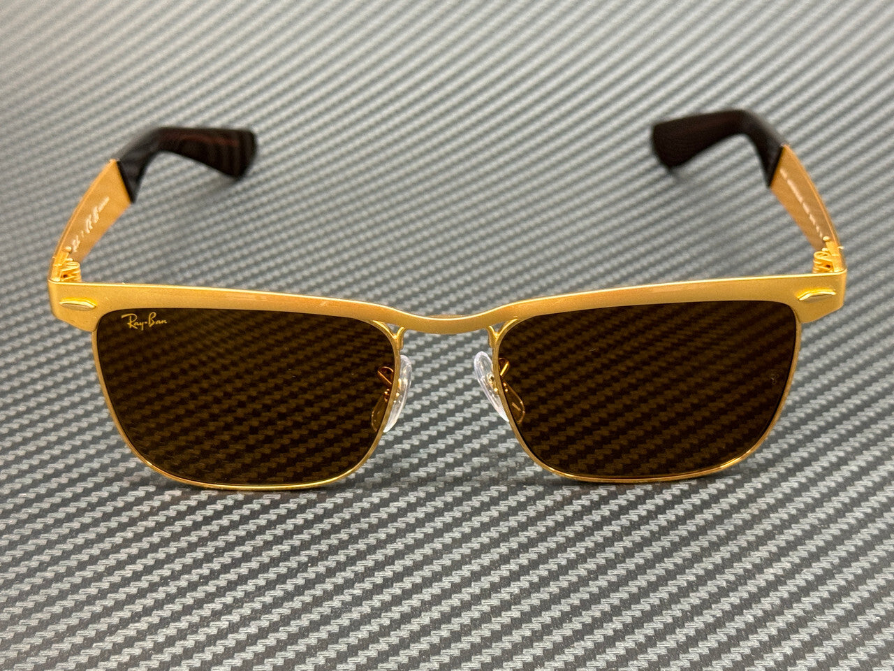 Ray Ban Rb3875 927631 Legend Gold Brown Men'S 56