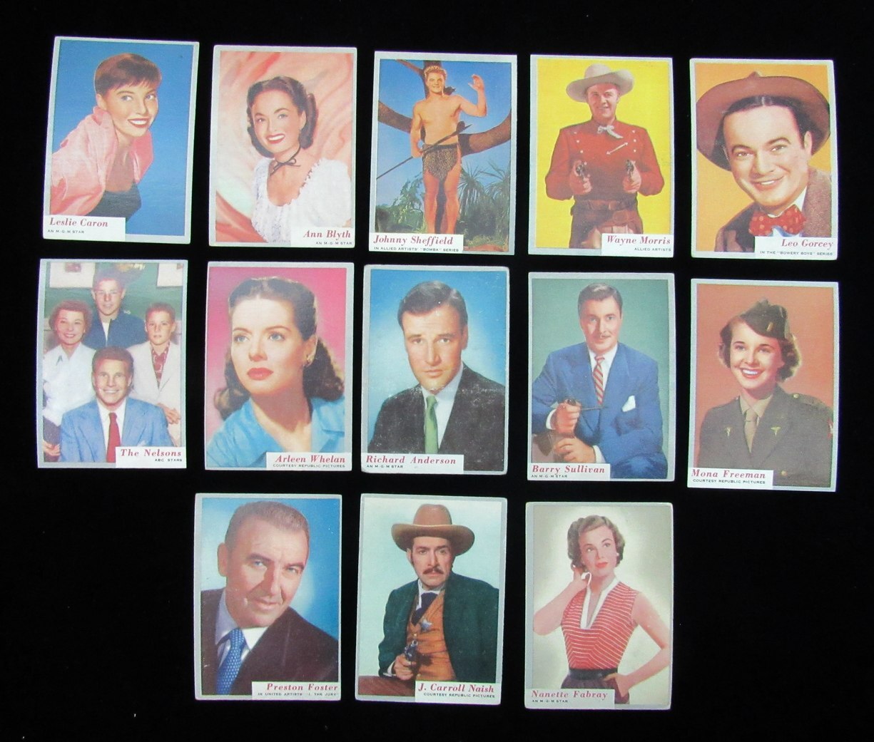 1953 Topps Who-Z-At-Star Complete (80) Card Set