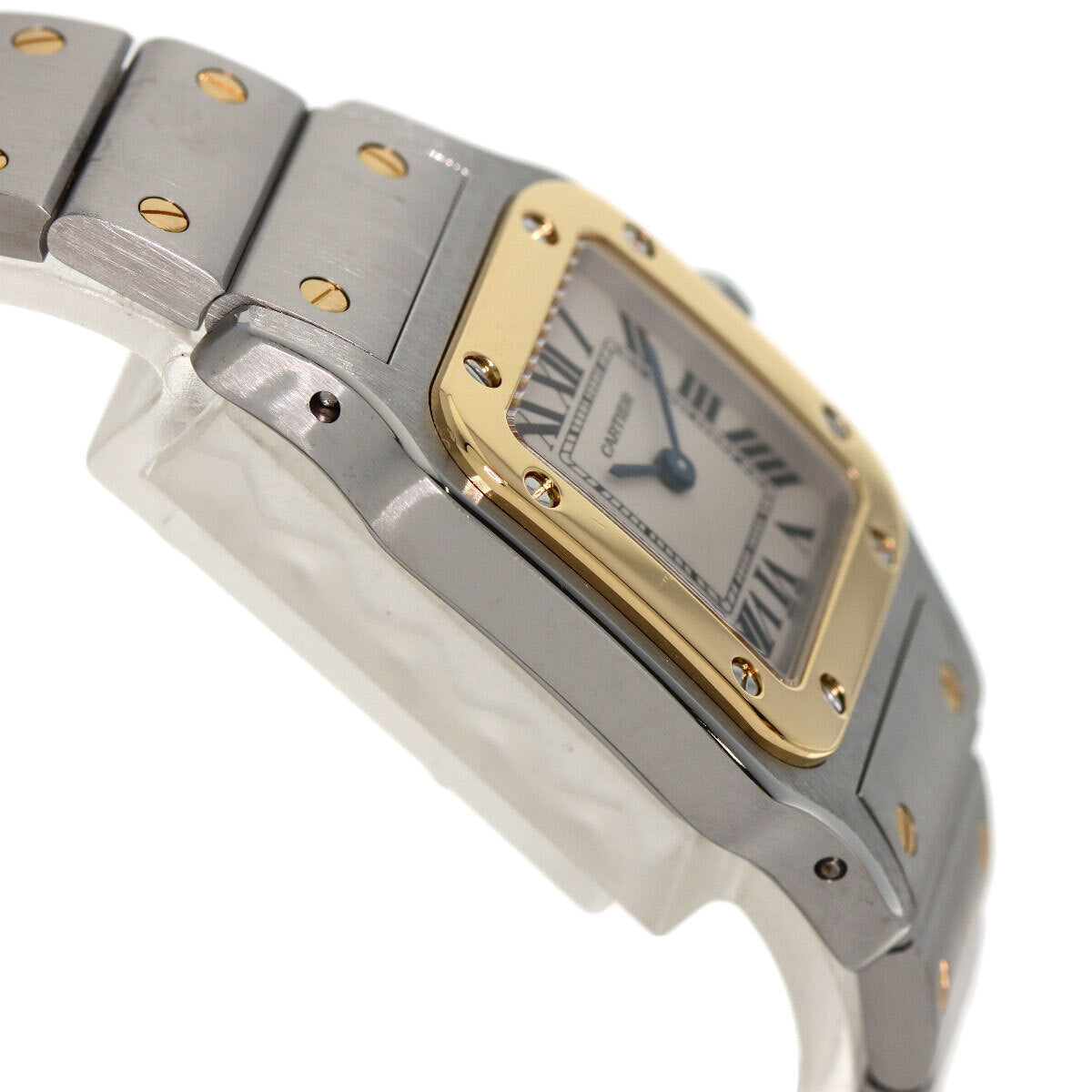 Cartier Santosgalbe Sm Watches W20012C4 Stainless Steel/Ssxk18Yg Ladies
