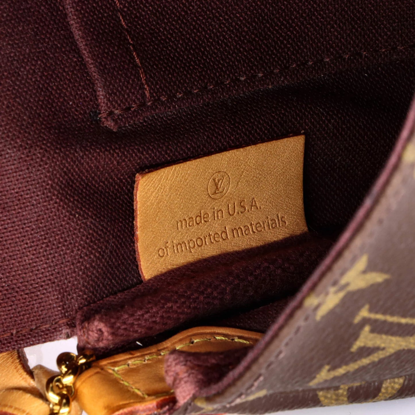 Louis Vuitton Favorite Handbag Monogram Canvas Pm
