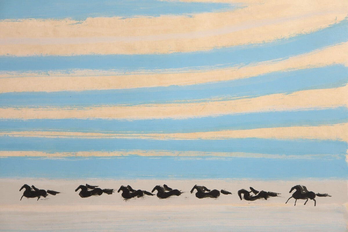 Andre Brasilier Signed Original Lithograph On