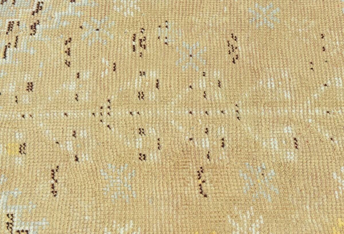 4X9 Ft Vintage Wool Tribal Runner Rug Distressed