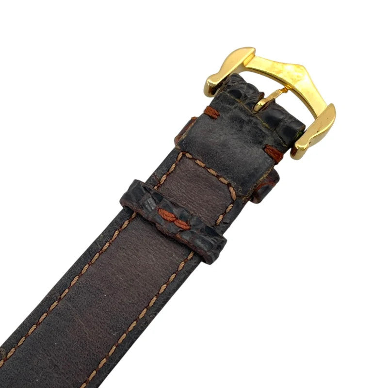 Cartier Must Tank Vermeil Sm 366001 Beige Sv/Gf Quartz