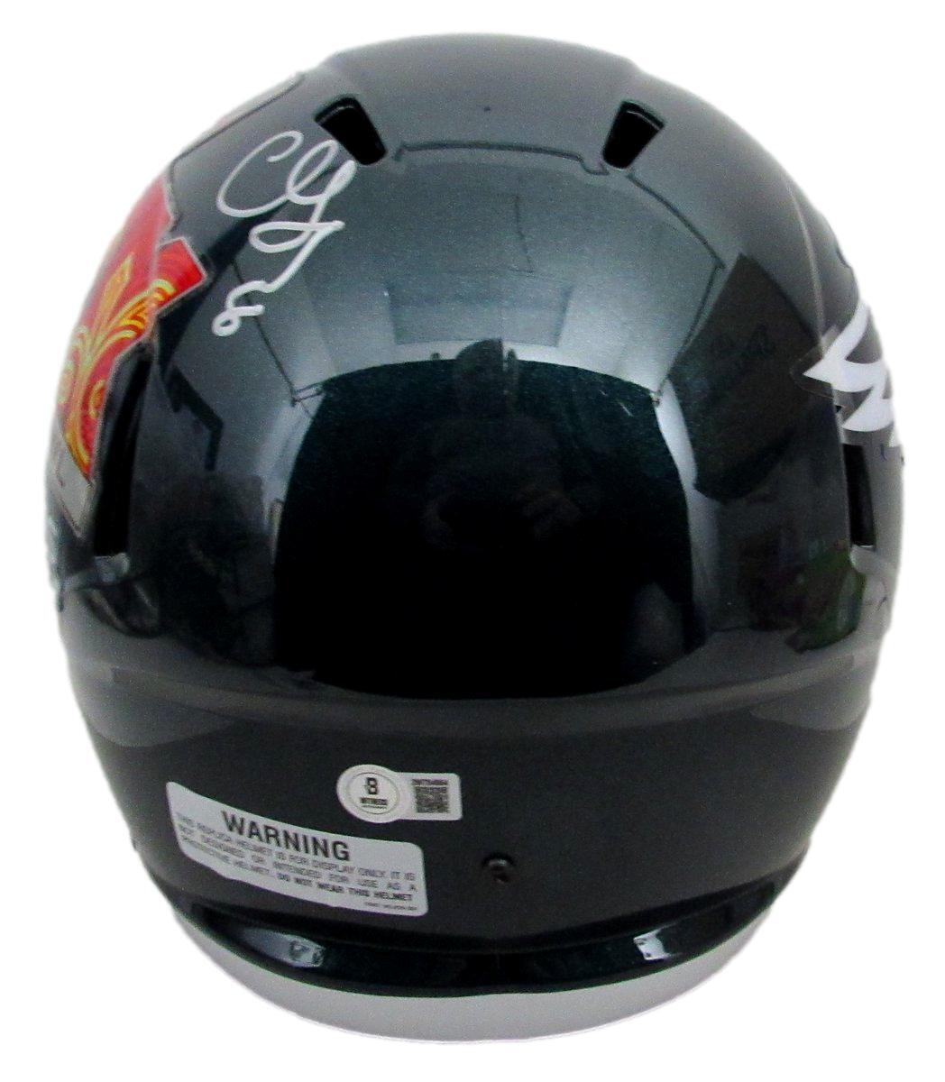 C.J. Gardner-Johnson Signed Full Size Replica Sb