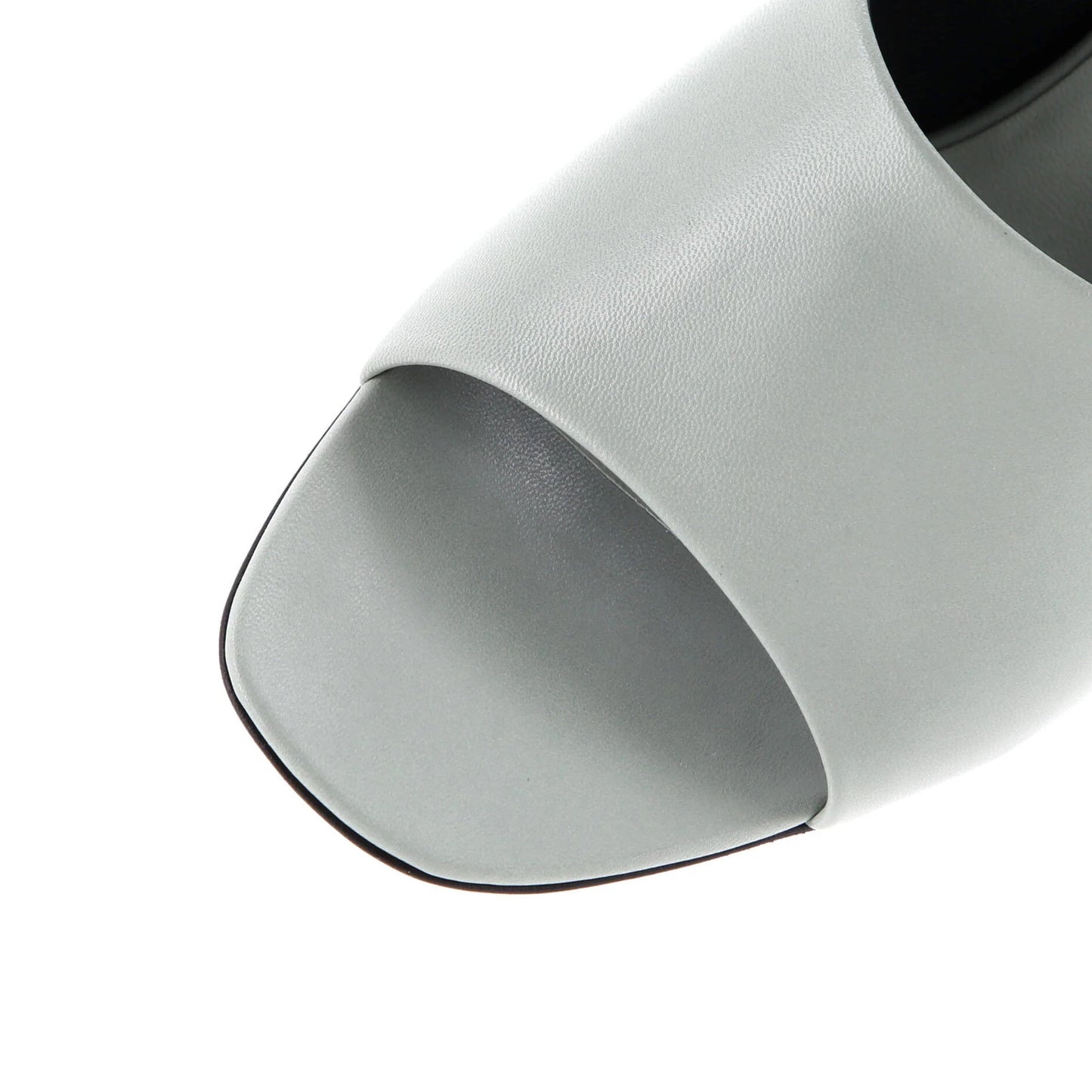 Gucci Women'S Interlocking G Heels Slide Sandals Leather