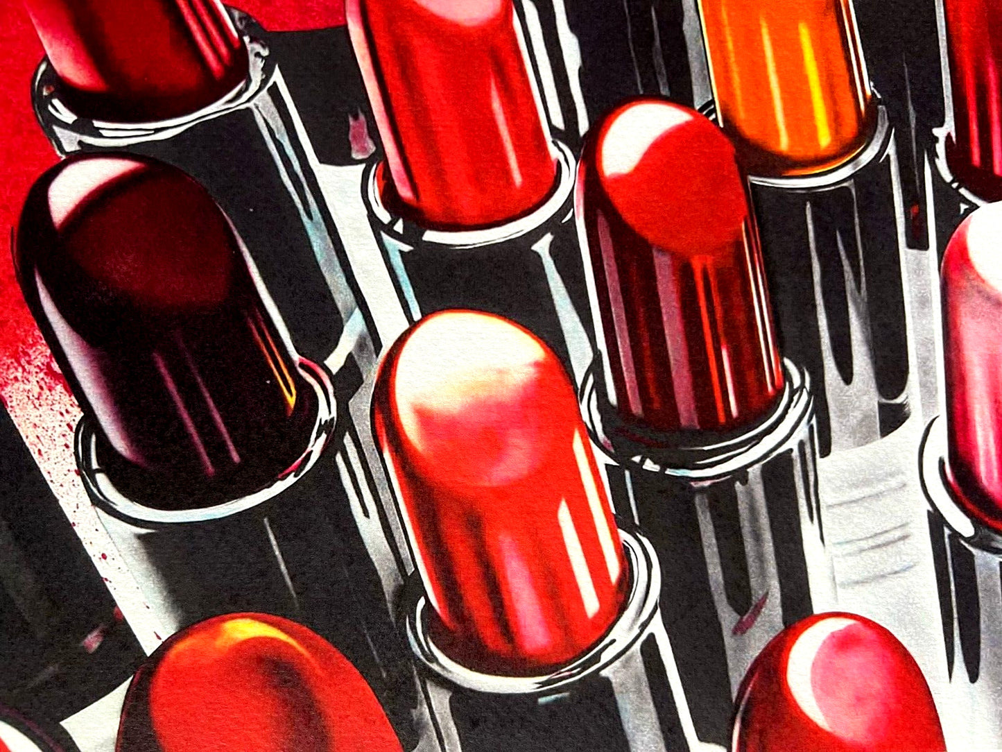 James Rosenquist Lithograph ( Coa Signed In Pen) Numbered In Pencil