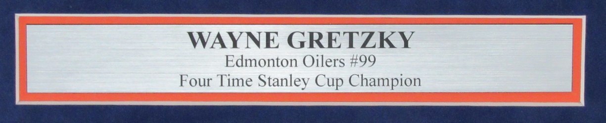 Wayne Gretzky Hof Autographed 11X14 Sports