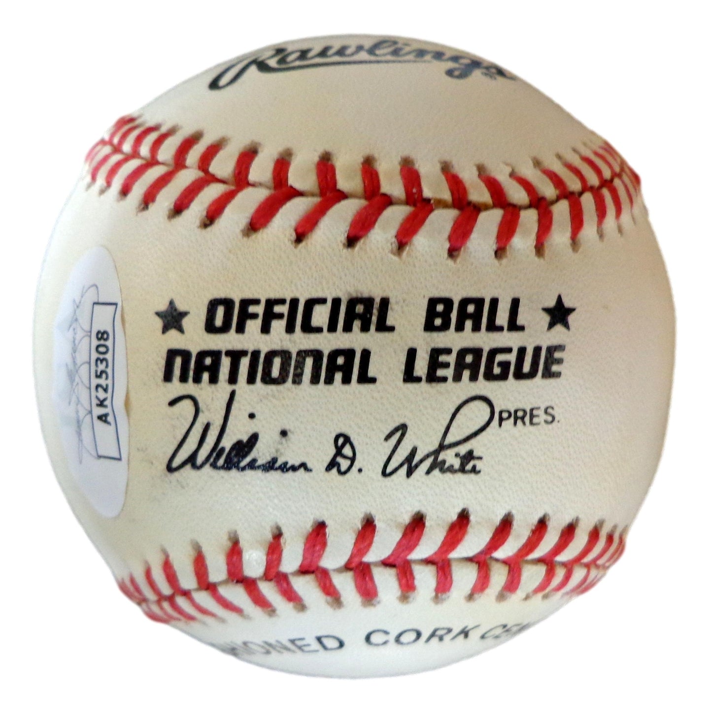 Jesse Rogers Autographed Onl Baseball Negro