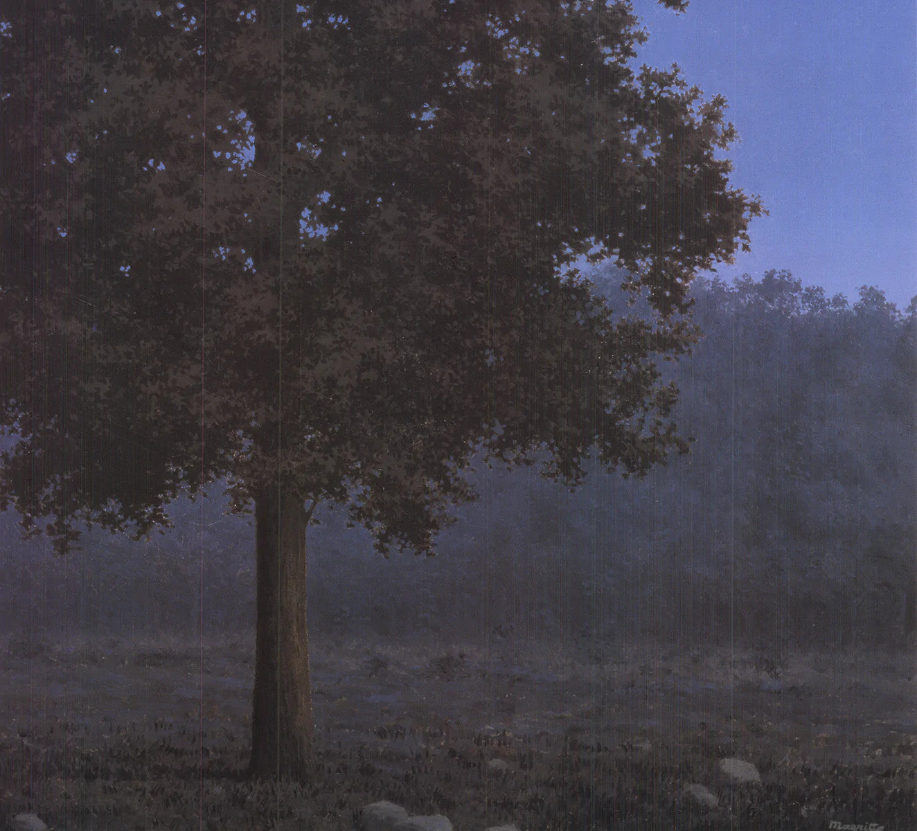 Rene Magritte Le Seize Septembre " Offset Lithograph Surrealism