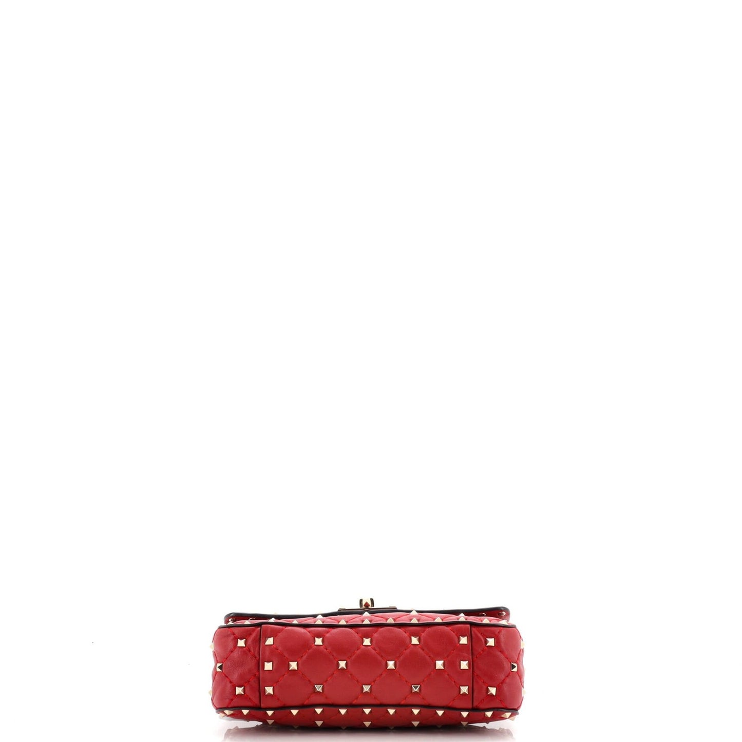 Valentino Garavani Rockstud Spike Flap Bag Quilted Leather Small