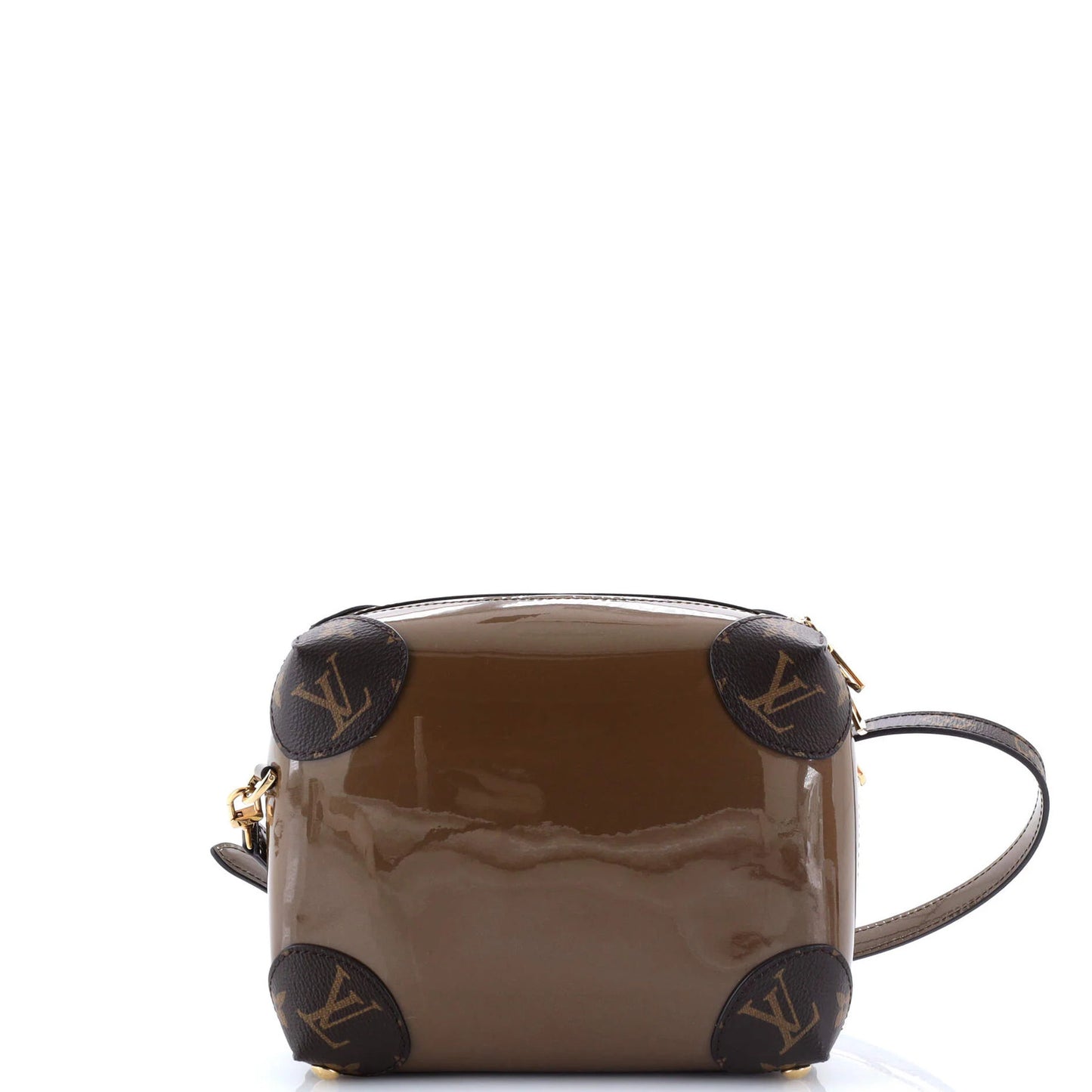 Louis Vuitton Venice Handbag Vernis With Monogram Canvas