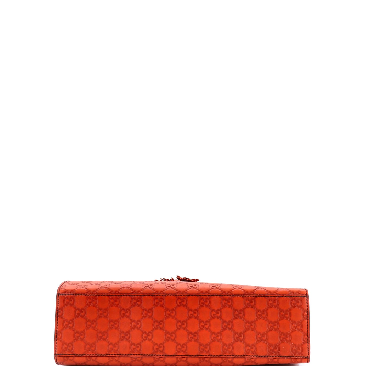 Gucci Emily Chain Flap Shoulder Bag Guccissima Leather Large