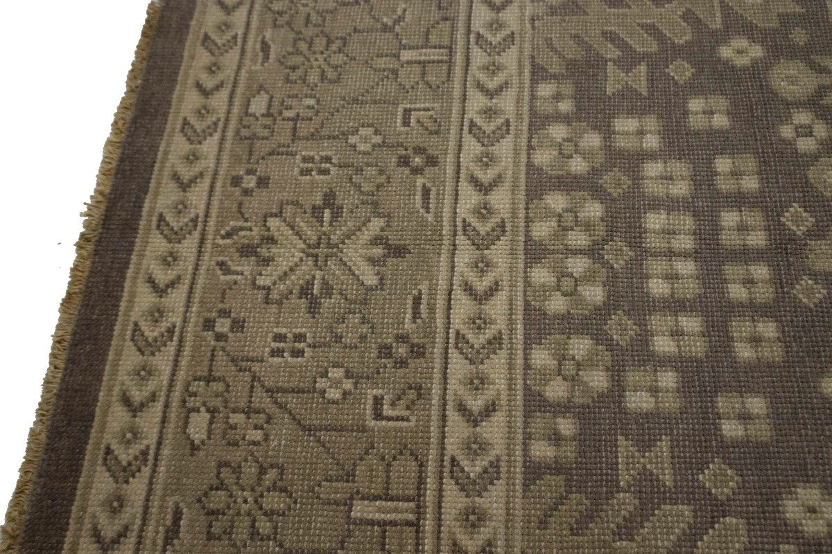 Handmade Extra Large Floral Oriental Rug Low Pile