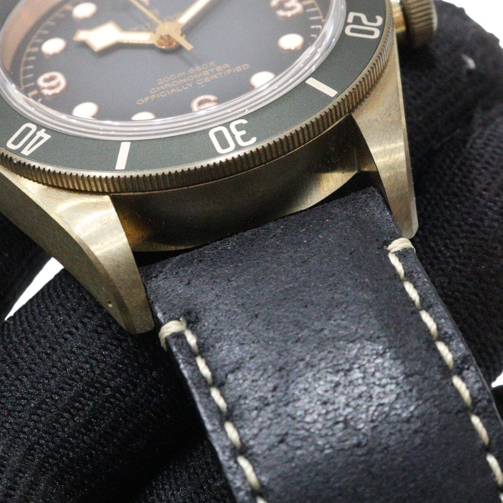 Tudor Black Bay Bronze M79250Ba-0001 Black Men'S Used Watch #61023