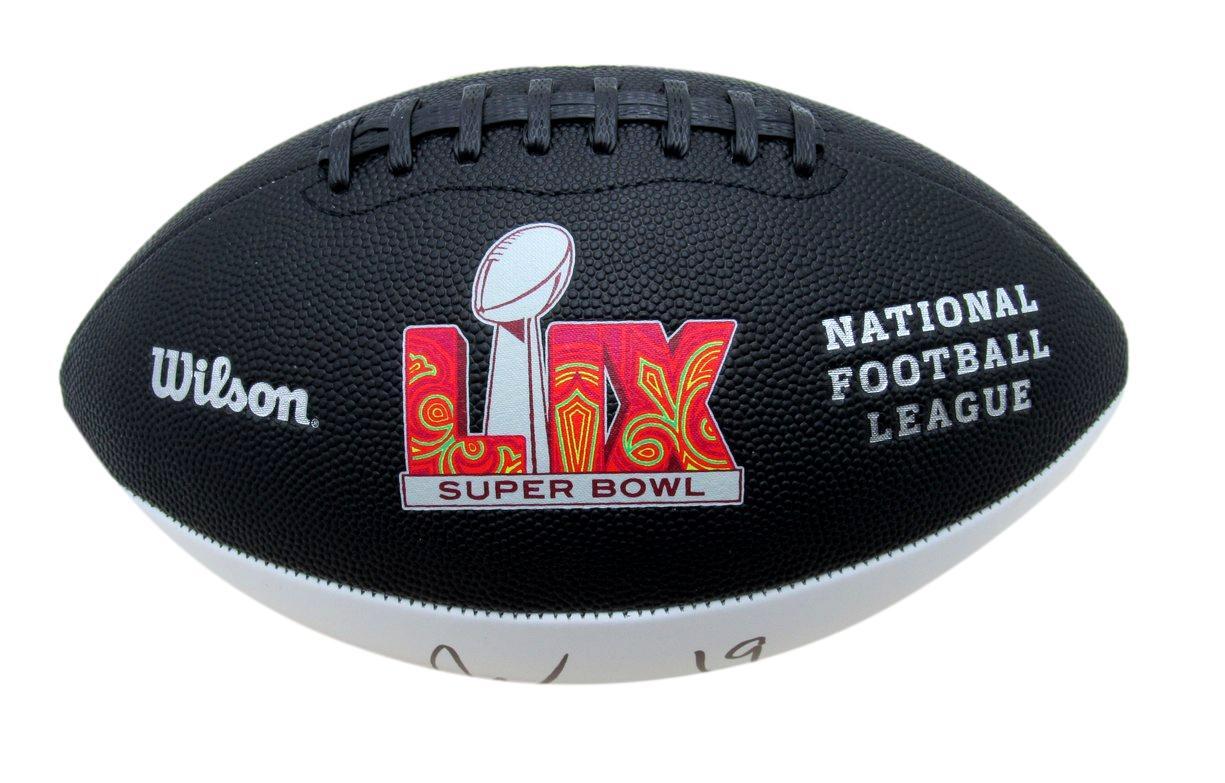 Josh Sweat Signed/Autographed Super Bowl Lix Logo