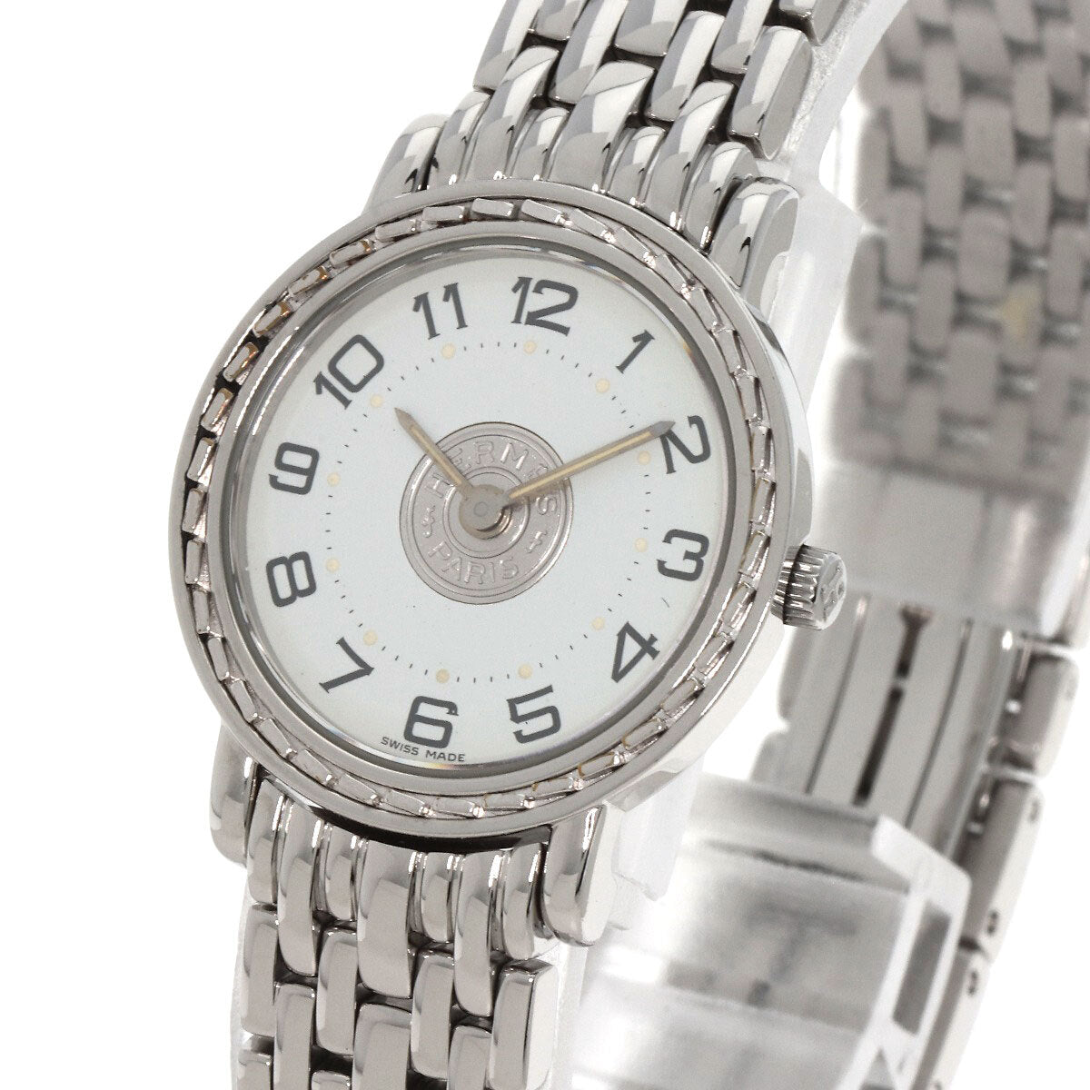 Hermes Serie Watches Se4.210 Stainless Steel/Stainless Steel Ladies